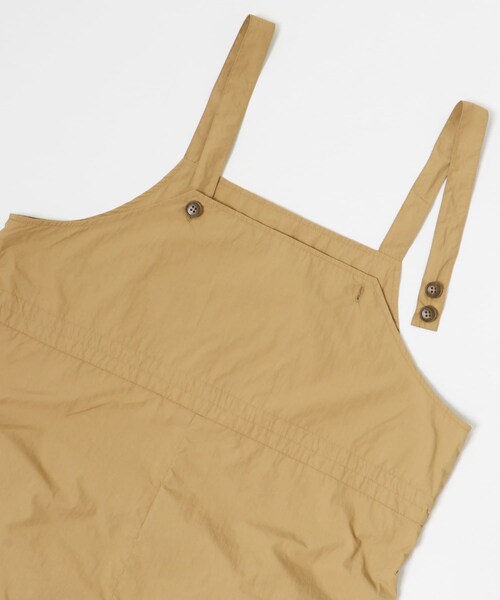 ITEMS URBANRESEARCH（アイテムズ アーバンリサーチ）の「ナイロンサロペット（サロペット/オーバーオール・レディース・BLK/BEG・FREE）」の20枚目の写真