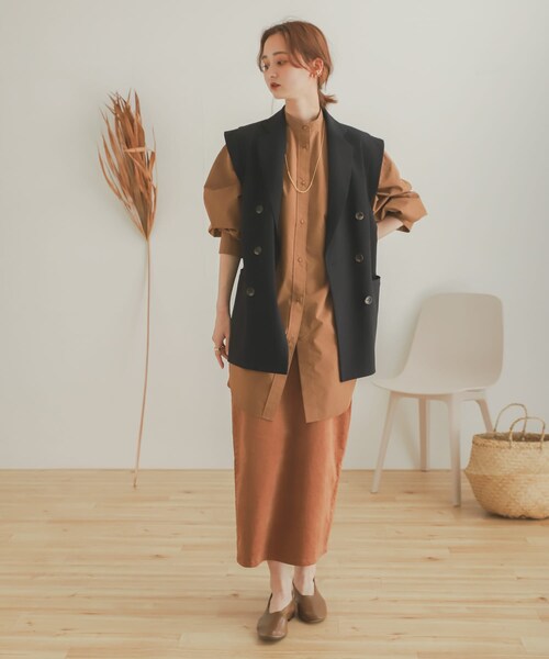 SENSE OF PLACE by URBAN RESEARCH（センスオブプレイスバイアーバンリサーチ）の「甲深ソフトフラットシューズ（パンプス・レディース・IVORY/BLACK/BROWN/SILVER・S/M/L）」の19枚目の写真