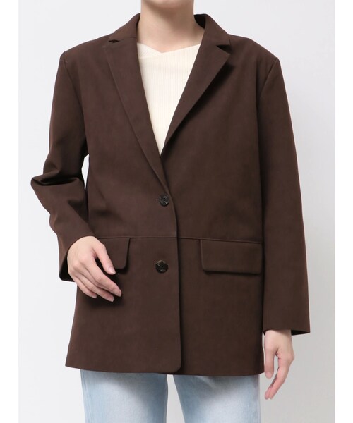 新品未使用】Wool100% Check Jacket 36