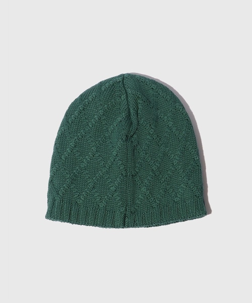 ADAM ET ROPE'（アダムエロペ）の「【KIJIMA TAKAYUKI/キジマ タカユキ】COTTON REVERSIBLE BEANIE（ニットキャップ/ビーニー・メンズ・ブラック/ブルー系/パープル・F）」の7枚目の写真