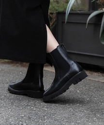 SENSE OF PLACE by URBAN RESEARCH | トラックソールサイドゴアブーツ(ブーツ)