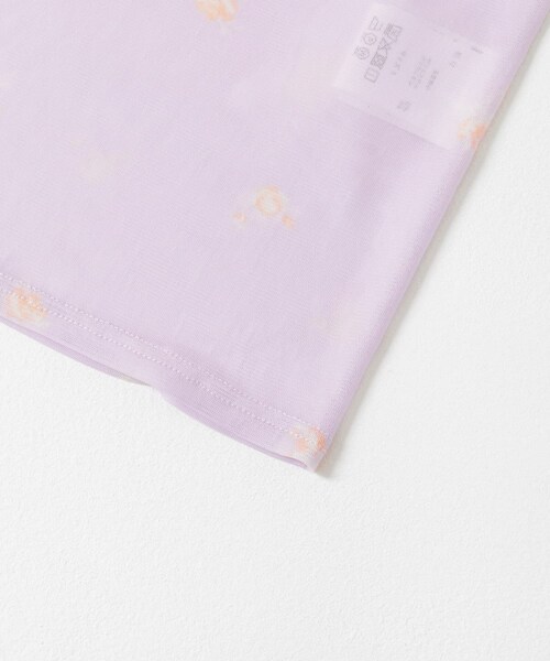 URBAN RESEARCH(アーバンリサーチ)の「KLOKE Spring Mesh Long Sleeve(Tシャツ/カットソー・レディース・EcruFloral/LilacFlora・S)」の7枚目の写真
