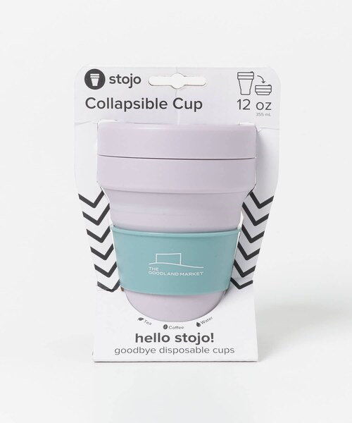THE GOODLAND MARKET(ザグッドランドマーケット)の「『別注』stojo×TGM stojo cup 355ml(グラス/マグカップ/タンブラー・メンズ・OAT/EUCALYPTUS/LILAC/EUCALY 2/LILAC 2/CASHMERE/OAT 2/CASHMERE 2・FREE)」の8枚目の写真