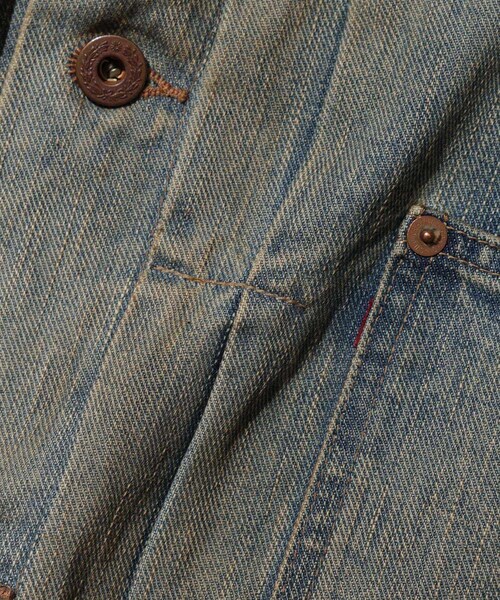 ADAM ET ROPE'(アダムエロペ)の「【SUGARHILL/シュガーヒル】FADED MODERN DENIM JACKET(デニムジャケット・メンズ・ブルー系・2/3)」の16枚目の写真