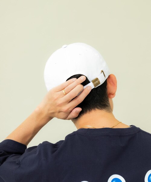URBAN RESEARCH(アーバンリサーチ)の「『別注』Kiri×Wide Dad Logo Cap(キャップ・メンズ・NAVY/WHITE・FREE)」の6枚目の写真