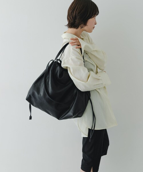 RODE SKO（ロデスコ）の「ウォッシャブル2WAYトートバッグ（トートバッグ・レディース・BLACK/BROWN/D.SILVER・One）」の6枚目の写真
