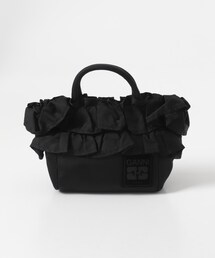 URBAN RESEARCH | GANNI　MINI SHOPPER RUFFLE(クラッチバッグ)