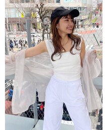 MURUA | フレンチスリーブインナータンク(タンクトップ)