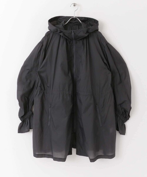 URBAN RESEARCH Sonny Label（アーバンリサーチサニーレーベル）の「SLAB Sheer Blouson（テーラードジャケット・レディース・ブルー/ベージュ/チャコール・FREE）」の6枚目の写真