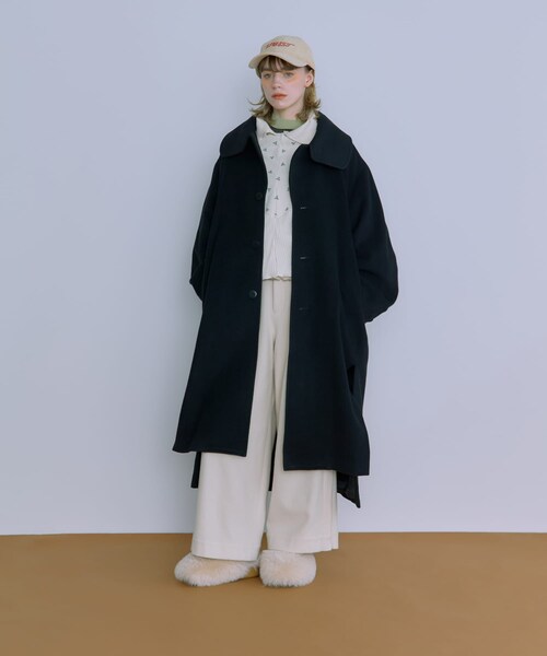 THE GOODLAND MARKET（ザグッドランドマーケット）の「77circa　v shape cutback rib top（ニット/セーター・レディース・PURPLE1/PURPLE2/PURPLE3・one）」の6枚目の写真