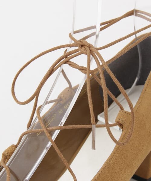 SENSE OF PLACE by URBAN RESEARCH（センスオブプレイスバイアーバンリサーチ）の「レースアップヒールパンプス∴（パンプス・レディース・BLACK/CAMEL・36/37/38）」の10枚目の写真