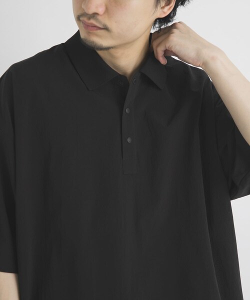 EKAL(エカル)の「『吸水速乾/通気性/軽量』DOT AIR PULLOVER SHIRTS(シャツ/ブラウス・メンズ・ブラック/グレー/ネイビー・M/L)」の10枚目の写真