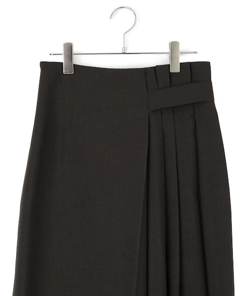 ADAM ET ROPE'（アダムエロペ）の「アシメタックスカート（スカート・レディース・ダークブラウン/カーキ・34/36/38）」の10枚目の写真