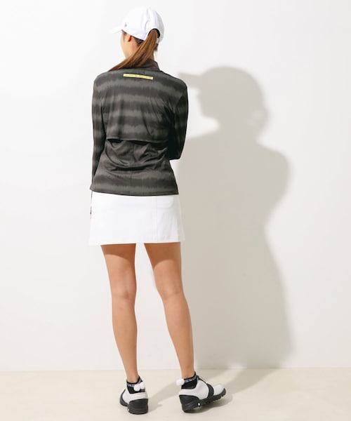 ROPE'(ロペ)の「【UV】【吸水速乾】タイダイボーダー長袖ボレロ(その他トップス・レディース・ブラック/ネイビー/オレンジ・F)」の10枚目の写真