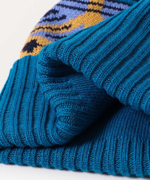 EKAL（エカル）の「Powder Town Beanie（ニットキャップ/ビーニー・メンズ・SNPE/LIWG・one）」の8枚目の写真