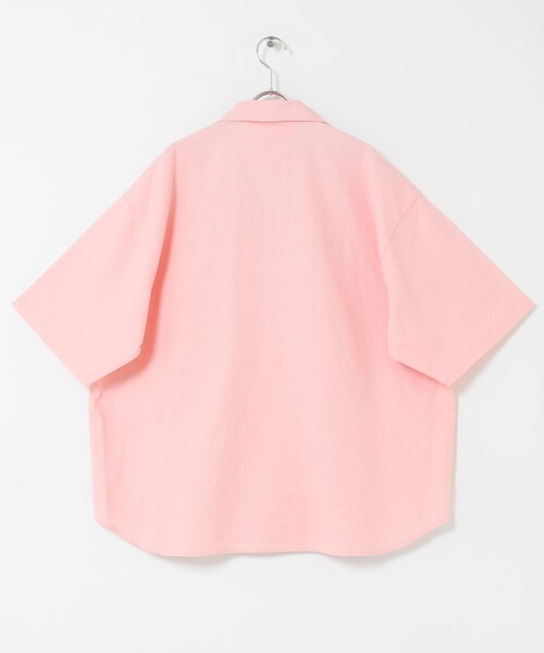 URBAN RESEARCH Sonny Label（アーバンリサーチサニーレーベル）の「ARMY TWILL　COTTON LINEN HS SHIRTS（シャツ/ブラウス・メンズ・ECRU/CHARCOAL/GREEN/PINK・S/M）」の21枚目の写真