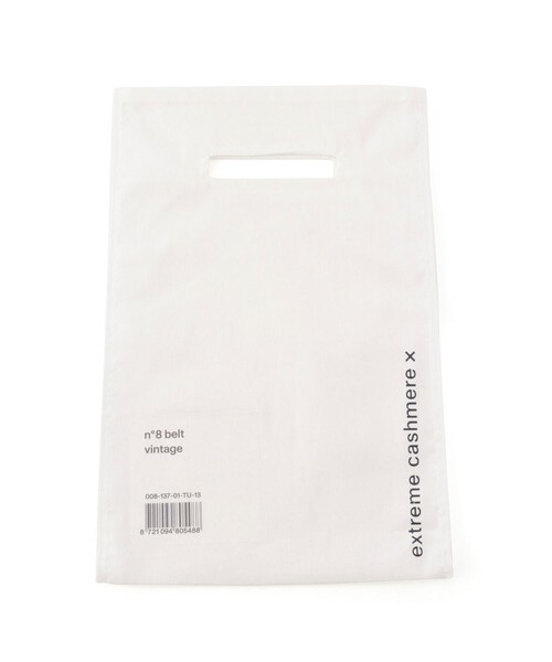 ADAM ET ROPE'（アダムエロペ）の「【公式サイト限定】【extreme cashmere(エクストリーム カシミア)】belt（ベルト・レディース・ブルー/クリーム・F）」の7枚目の写真