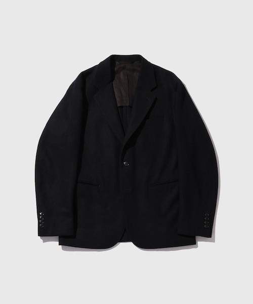 ADAM ET ROPE'（アダムエロペ）の「【HEUGN/ユーゲン】Steve Flannel 2B（テーラードジャケット・メンズ・ネイビー・1/2/3/4）」の2枚目の写真