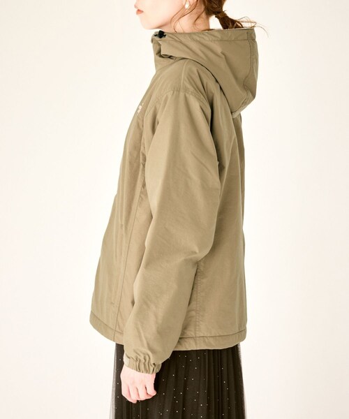 ROPE' PICNIC（ロペピクニック）の「【THE NORTH FACE/ザ・ノース・フェイス】Compact Nomad Jacket（ブルゾン・レディース・ブラック/ベージュ系・M）」の17枚目の写真