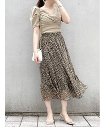 dazzlin | ティアードギャザースカート(スカート)