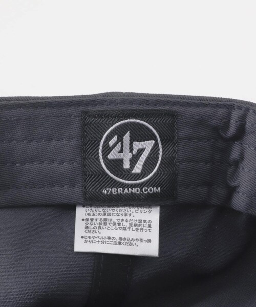 SENSE OF PLACE by URBAN RESEARCH（センスオブプレイスバイアーバンリサーチ）の「『WEB/一部店舗限定』FORTY SEVEN　47 CLEAN UP RED SOX（キャップ・メンズ・BLACK/VT NAVY/KHAKI/NATURAL/BLUE・One）」の17枚目の写真