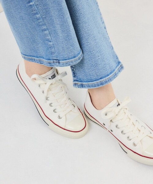 ROPE' PICNIC（ロペピクニック）の「【CONVERSE/コンバース】ALL STAR US OX（スニーカー・レディース・ブラック/ホワイト・23.0/24.0/25.0）」の5枚目の写真