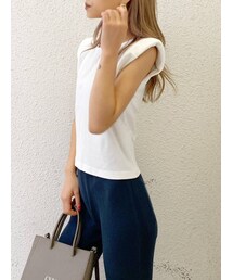 GYDA | SHOULDER PADS タンクトップ(Tシャツ/カットソー)