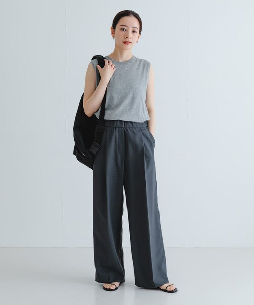 URBAN RESEARCH(アーバンリサーチ)の「UVカット加工ノースリーブニット(タンクトップ・レディース・BEIGE/BLACK/GRAY・FREE)」の19枚目の写真