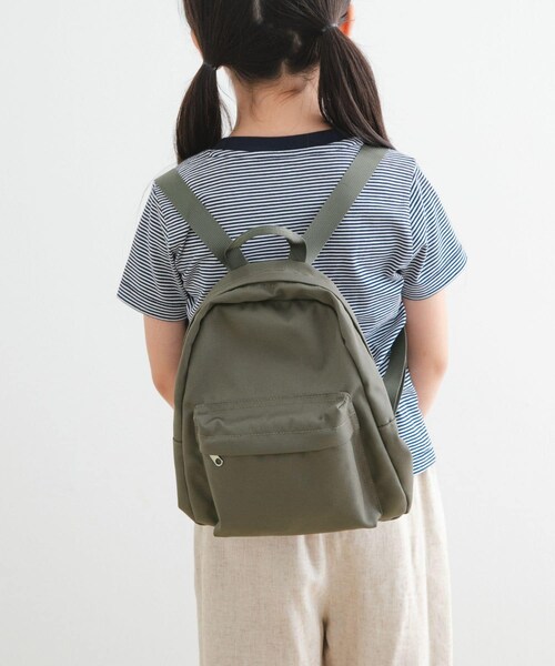 URBAN RESEARCH DOORS（アーバンリサーチドアーズ）の「撥水ミニリュック（バックパック/リュック・レディース・KHAKI/BLACK・one）」の18枚目の写真