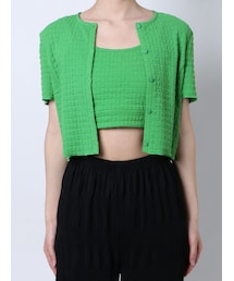 EMODA | コンパクトカーディガンツインセット(アンサンブル)