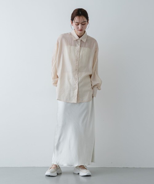 SENSE OF PLACE by URBAN RESEARCH（センスオブプレイスバイアーバンリサーチ）の「レースアップバレエスニーカー（スニーカー・レディース・BLACK/BROWN/GRAY/IVORY・S/M/L/XL）」の9枚目の写真