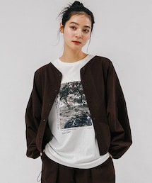 EKAL | フォトプリントショートスリーブTシャツ(Tシャツ/カットソー)