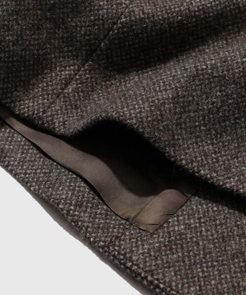 ADAM ET ROPE'(アダムエロペ)の「【URU/ウル】OVER JACKET(テーラードジャケット・メンズ・ダークブラウン・2)」の12枚目の写真