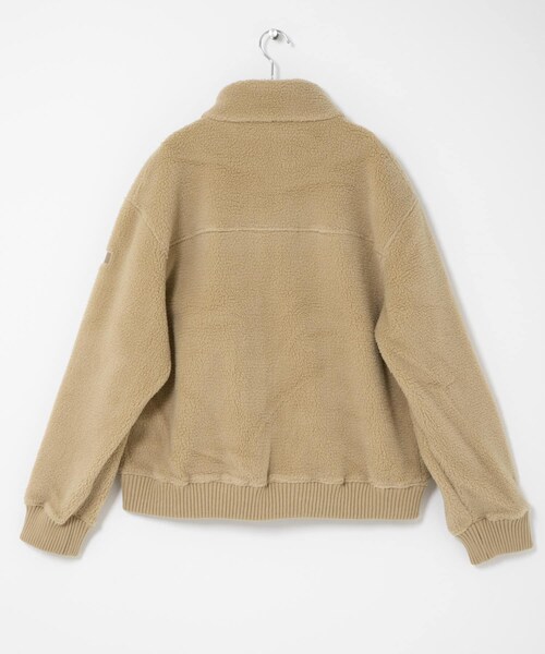 THE GOODLAND MARKET（ザグッドランドマーケット）の「AIGLE　ジップアップ シェルパフリース（ブルゾン・レディース・NOIR/OSIER・S/L）」の21枚目の写真