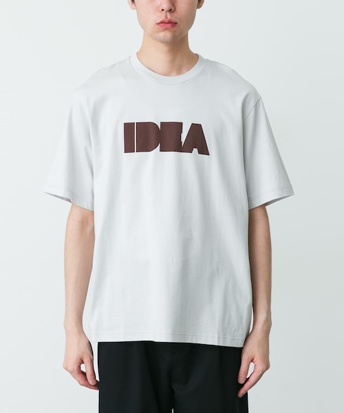 URBAN RESEARCH DOORS(アーバンリサーチドアーズ)の「STILL BY HAND IDEAプリントTシャツ(Tシャツ/カットソー・メンズ・WHT/WHT/WHT/BLK/SMOKE GREY/CHARCOAL・46/48)」の3枚目の写真