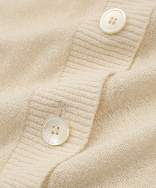 ROPE'(ロペ)の「【一部店舗限定】【REALM(レルム)】SHEER CARDIGAN|シアーカーディガン(カーディガン/ボレロ・レディース・ブラック/ホワイト/レッド/ピンク・38)」の21枚目の写真
