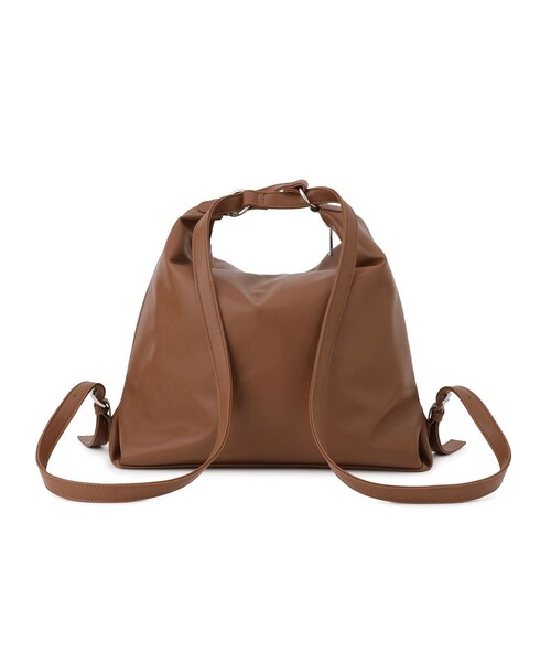 ROPE' PICNIC(ロペピクニック)の「2WAYリュック&ショルダーバッグ(ショルダーバッグ・レディース・ブラック/キナリ/ブラウン・F)」の18枚目の写真