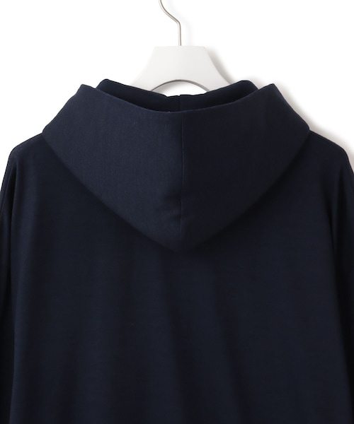 ADAM ET ROPE'(アダムエロペ)の「【WRAPINKNOT(ラッピンノット)】ZIP Hoodie(パーカー・レディース・ブラック/ネイビー・1)」の9枚目の写真