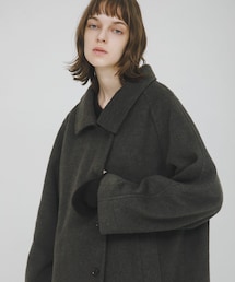 LAATO | balmacaan coat(ステンカラーコート)