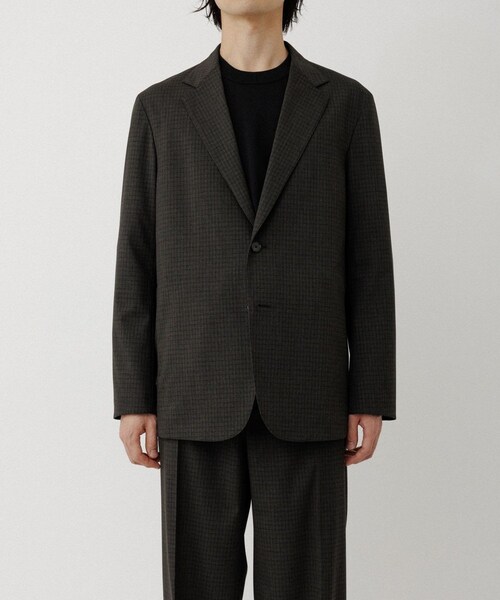 ADAM ET ROPE'(アダムエロペ)の「DELEGANT コンフォートテーラードジャケット(テーラードジャケット・メンズ・ブラック/ダークブラウン/カーキ・L/M/S)」の12枚目の写真