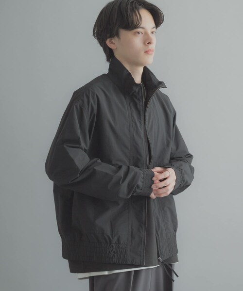 SENSE OF PLACE by URBAN RESEARCH(センスオブプレイスバイアーバンリサーチ)の「リップストップナイロンブルゾン(ブルゾン・メンズ・BLACK/BROWN/YELLOW・M/L)」の6枚目の写真