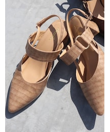 dazzlin | ベルテッドローヒールパンプス(パンプス)