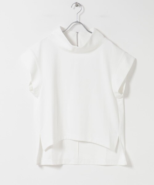 URBAN RESEARCH ROSSO（アーバンリサーチロッソ）の「ELENDEEK　OFF NECK CUT AND SEWN（Tシャツ/カットソー・レディース・O.WHT/BLK/BRN・Free）」の5枚目の写真