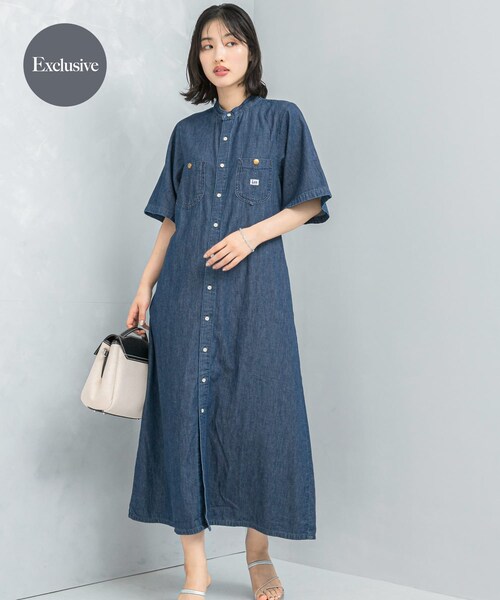 URBAN RESEARCH ROSSO（アーバンリサーチロッソ）の「『別注』Lee×ROSSO　WORK ONE-PIECE（ワンピース・レディース・ONEWASH/USED・FREE）」の4枚目の写真