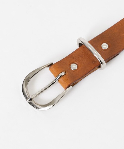 URBAN RESEARCH(アーバンリサーチ)の「『別注』MASTER&Co.×URBAN RESEARCH SMOKED LEATHER BELT(ベルト・メンズ・83 BROWN/99 BLACK・32/34)」の8枚目の写真
