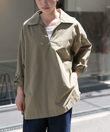 FORK&SPOON | FORK&SPOON　スキッパーロングシャツ(シャツ/ブラウス)