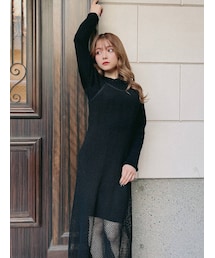 RESEXXY | 2wayメッシュレイヤードキャミワンピース(ワンピース)