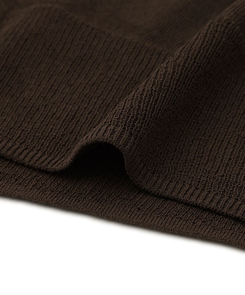 ROPE' PICNIC(ロペピクニック)の「シャーベットニット トッパーカーディガン/UVケア・接触冷感(カーディガン/ボレロ・レディース・ブラック/オフホワイト/ダークブラウン/キミドリ/ブルー系・F)」の22枚目の写真