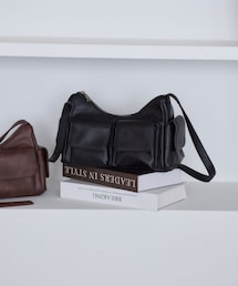 VIS | 【2WAY】ビンテージ合皮クアトロポケットショルダーバッグ(ショルダーバッグ)