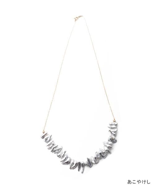 かぐれ(カグレ)の「あこやけしパールネックレス(ネックレス・レディース・K18/あこやけし・40.5/FREE)」の1枚目の写真